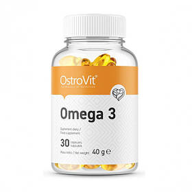 Жирні кислоти OstroVit Omega 3, 30 капсул