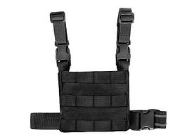 KANGAROO DROP LEG PANEL стегнова платформа - Black [8FIELDS]