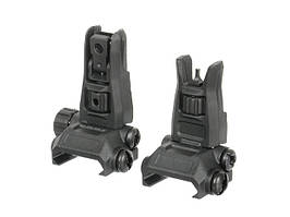 Набір професійних прицільних пристосувань - Black [D-DAY] (для страйкболу)