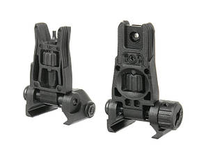 Набір професійних прицільних пристосувань - Black [D-DAY] (для страйкболу), фото 3