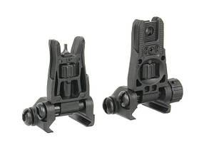 Набір професійних прицільних пристосувань - Black [D-DAY] (для страйкболу), фото 4