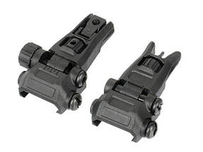 Набір професійних прицільних пристосувань - Black [D-DAY] (для страйкболу), фото 5