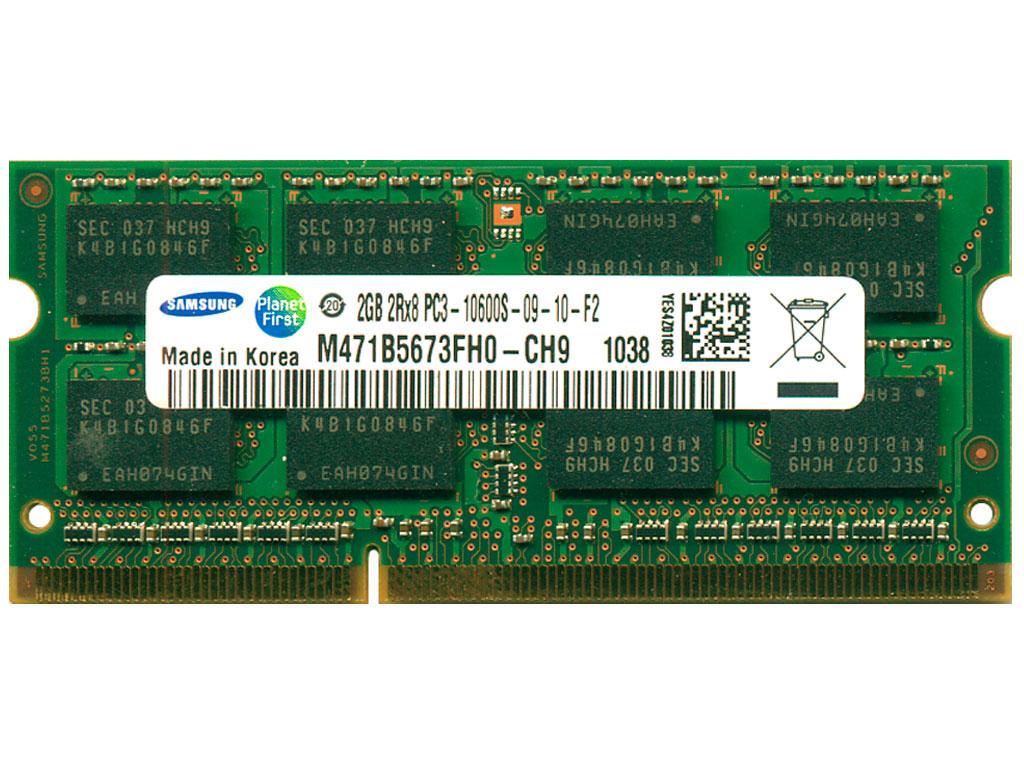DDR3 2GB 1333 MHz (PC3-10600) SODIMM Samsung M471B5673FH0-CH9