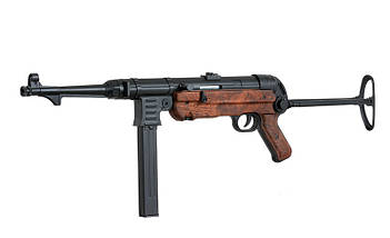 Пістолет-пулемет MP007 (MP 40) — бакеліт (002041) [AIRSOFT GUN MANUFACTURER] (для страйкболу), фото 4
