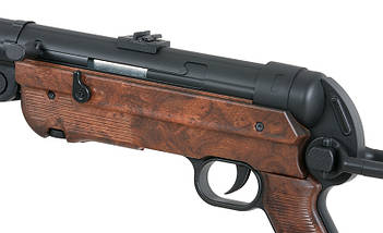 Пістолет-пулемет MP007 (MP 40) — бакеліт (002041) [AIRSOFT GUN MANUFACTURER] (для страйкболу), фото 6