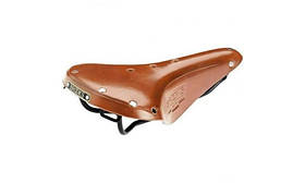 Велосипедне сідло Brooks B17 Honey з шкіри, зручне для чоловіків і жінок, ручна робота.