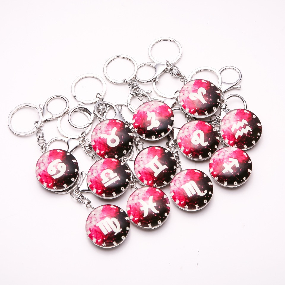 Брелоки Зодіак набір 12 шт. ціна за упаковку L-10см, фото 1