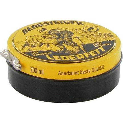 Засіб для просочення HEY-sport 20880100 Bergsteiger-Lederfett farblos 100 ml, фото 1