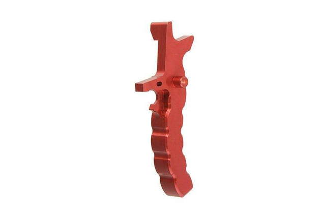 Спусковий гачок CNC для приводів типу M4 / M16 (F) - Red [RETRO ARMS] (для страйкболу), фото 3