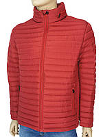 Чоловіча стильна демісезонна куртка Tiger Force TJBW-50633 C: RED червоного кольору