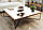 Вінілова наклейка на стіл Чашки та зерна кави самоклейка на столи білий фон абстракція кави 600*1200 мм, фото 4