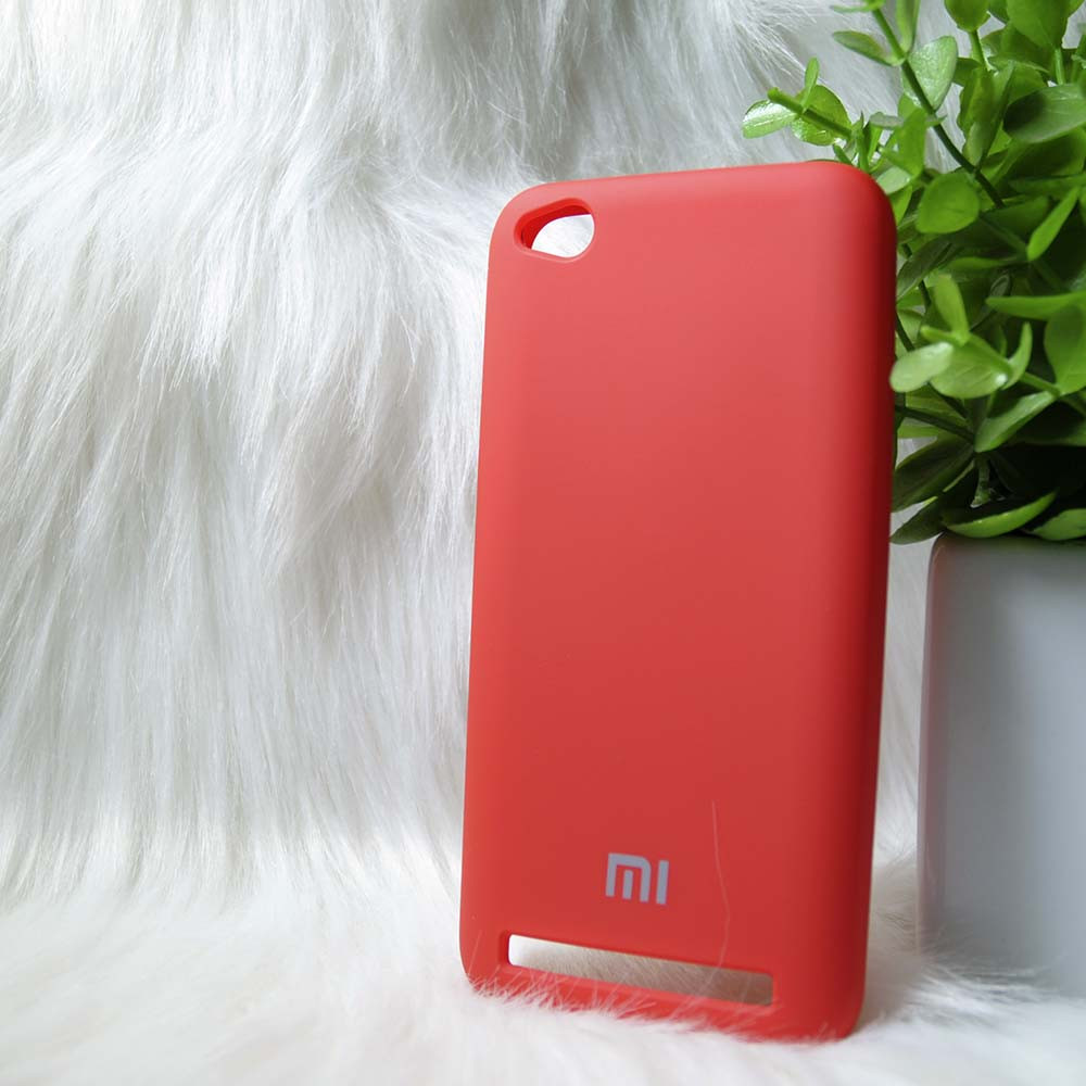 Силіконовий чохол Original Silicone case Xiaomi Redmi 5A Red (червоний)