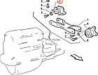 Подушка двигуна задня (КПП) на Fiat Ducato 230, Peugeot Boxer, Citroen Jumper (94-02), 1308696080, 184666, фото 8