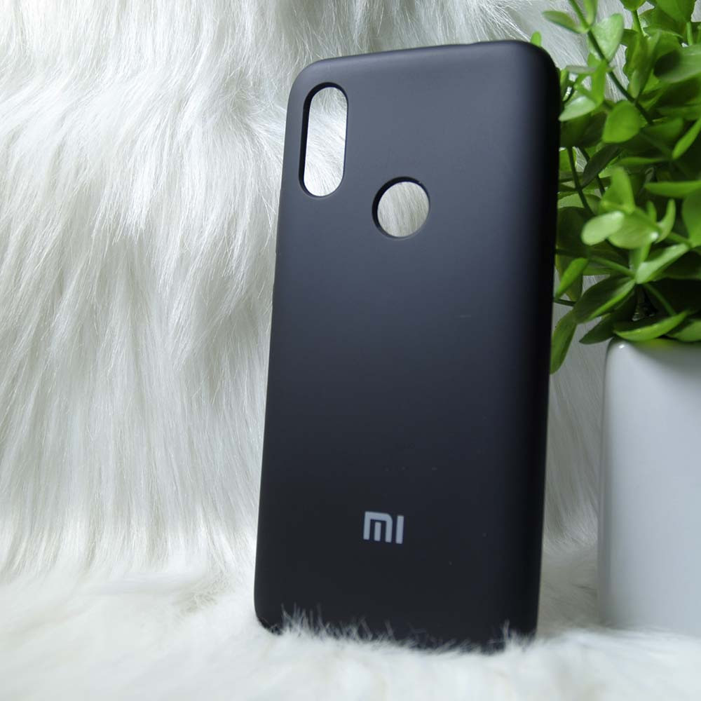 Силіконовий чохол Original Silicone case Xiaomi Redmi 7 Black (чорний)