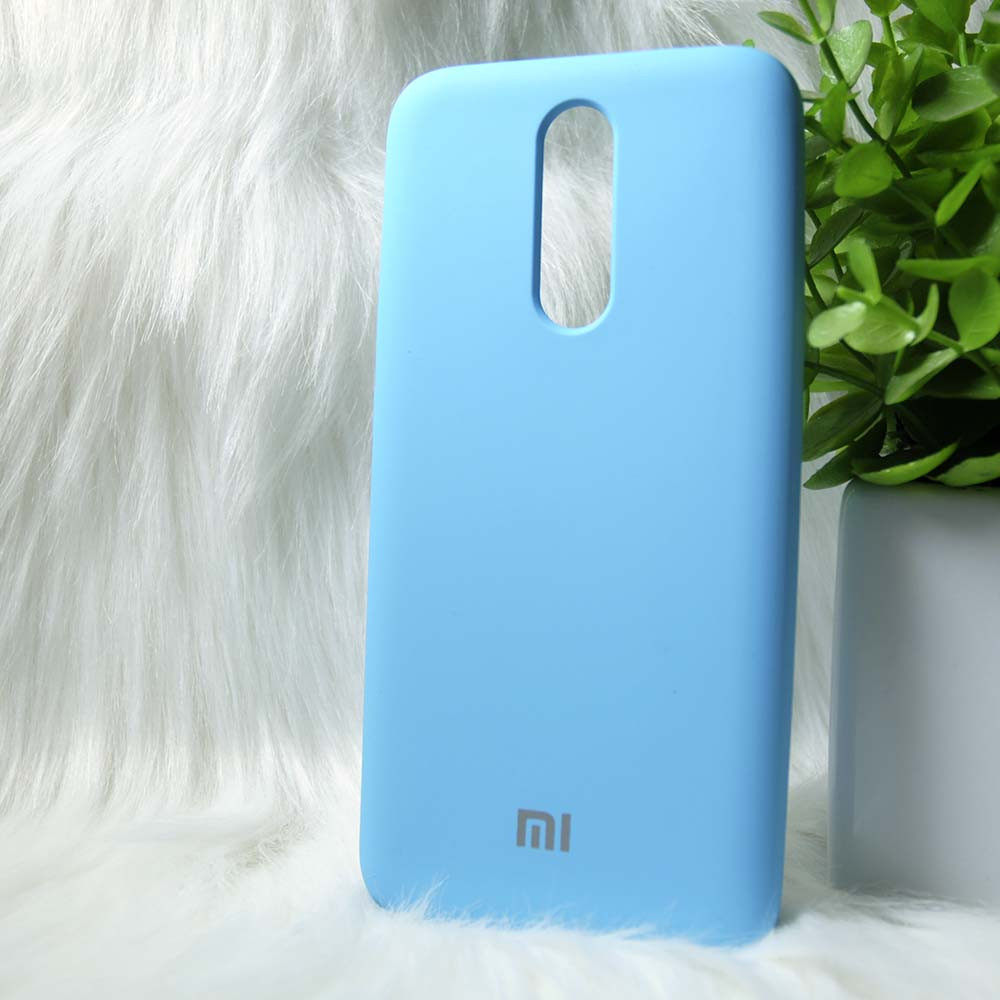 Силіконовий чохол Original Silicone case Xiaomi Redmi 8 Blue (синій)