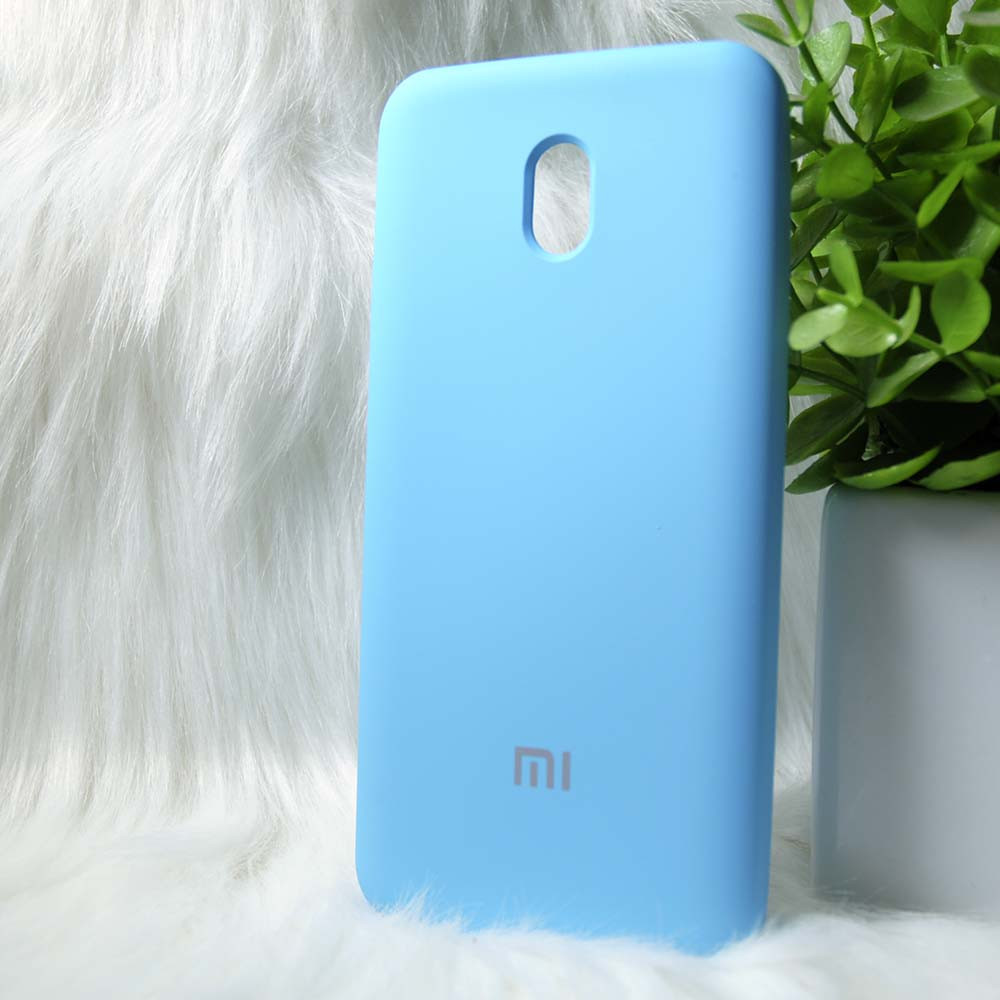 Силіконовий чохол Original Silicone case Xiaomi Redmi 8A Blue (синій)
