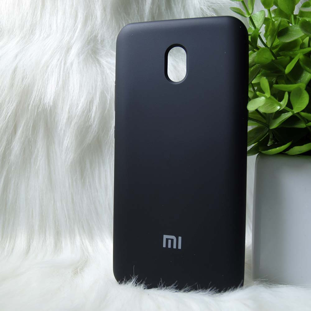 Силіконовий чохол Original Silicone case Xiaomi Redmi 8A Black (чорний)