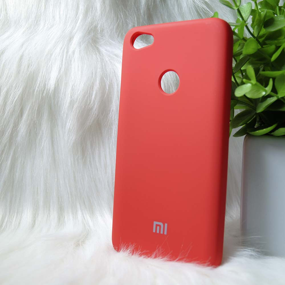 Силіконовий чохол Original Silicone case Xiaomi Redmi Note 5A Prime Red (червоний)