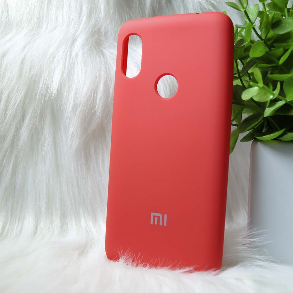 Силіконовий чохол Original Silicone case Xiaomi Redmi Note 6 Red (червоний)