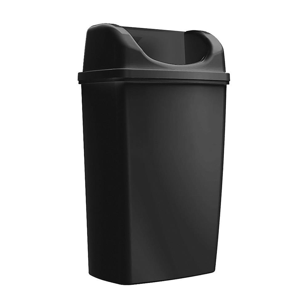 Ємність Rulopak для сміття 25л, чорний, пластик, 36*26*55см.