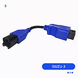 НАБІР КАБЕЛІВ ВАНТАЖНІ АВТО (повний) Pro OBD2 OBDII 10 штук, фото 6