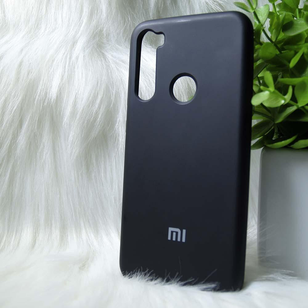 Силіконовий чохол Original Silicone case Xiaomi Redmi Note 8 Black (чорний)
