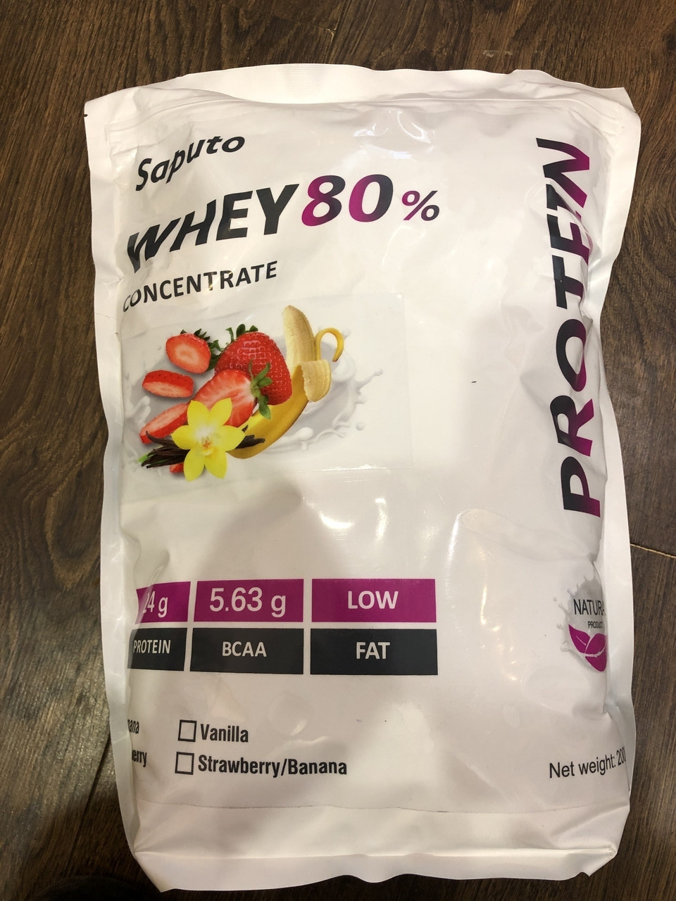 Протеїн купити Saputo Whey Protein 80% 2 kg, фото 1
