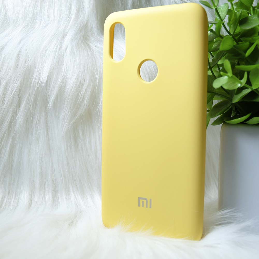 Силіконовий чохол Original Silicone case Xiaomi Redmi S2 / Y2 Yellow (жовтий)