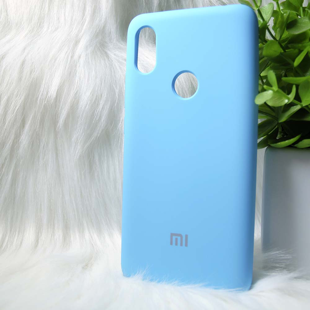 Силіконовий чохол Original Silicone case Xiaomi Redmi S2 / Y2 Blue (блакитний)