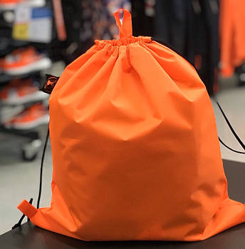 Рюкзак-мішок для змінного взуття, рюкзак-мішок для Спортивної форми, органайзер для взуття, помаранчевий