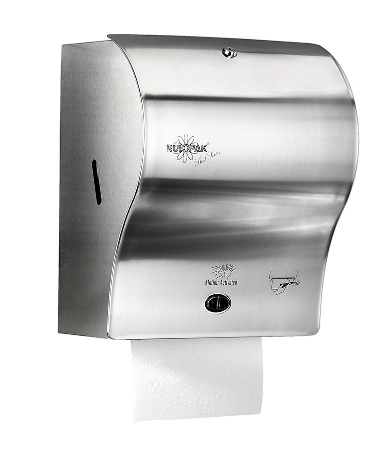 Диспенсер Rulopak для Рулонных Полотенец Сенсорный, Металлический ...