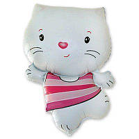 Фольгована кулька міні-фігура Кошеня 30х20см Flexmetal