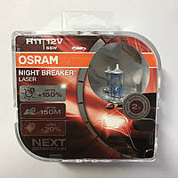 Лампи галогенні H11 Osram Night Breaker Laser +150%