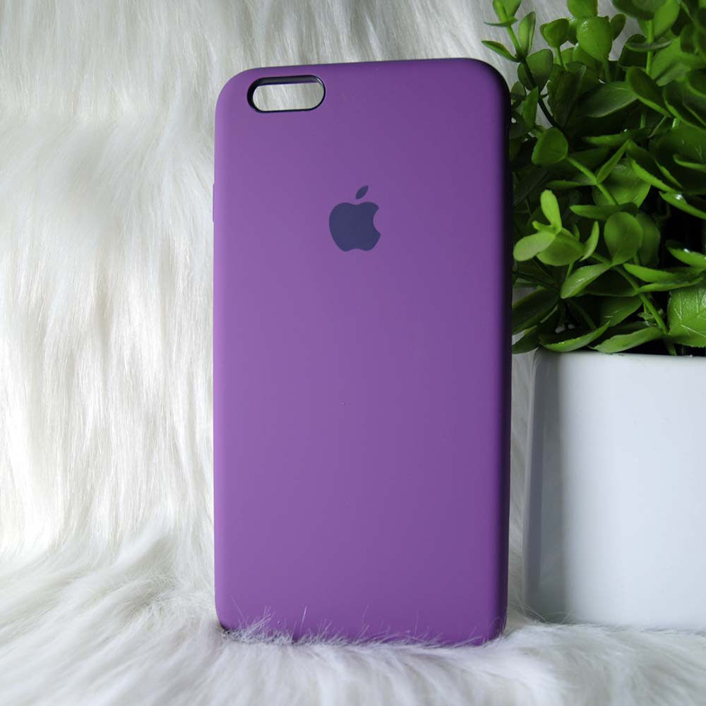 Чохол силіконовий для Айфон 6+ / Iphone 6s plus фіолетовий "Original Silicone case"