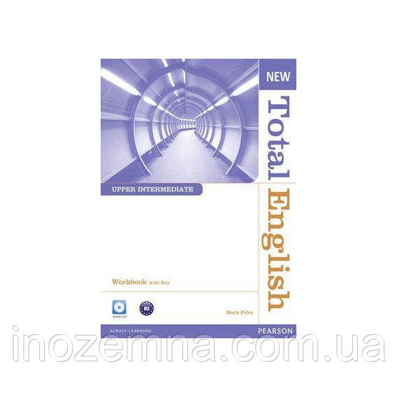 New Total English Upper-Intermediate Workbook with Key and CD Pack