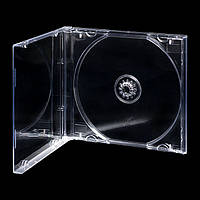 Коробка CD JEWEL CLEAR CASE Standart 10.4mm джевел прозрачная завод Тайвань