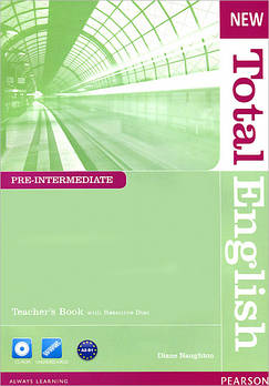 New Total English Pre-Intermediate Teacher's Book with CD-ROM