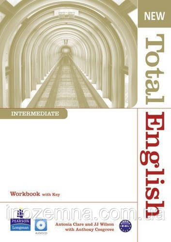 New Total English Intermediate Workbook with Key and CD Pack