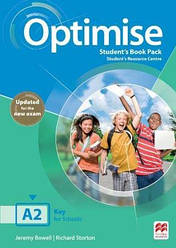 Optimise A2 Student's Book Pack 2019 (Підручник - Updated for the New Exam)