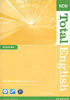 New Total English Starter Teacher's Book with CD-ROM