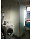 Скло для душової кабіни загартоване матове 4мм, розміри 1735*290мм, фото 2