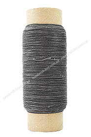 Нитка взуттєва вощена 280т, колір сірий