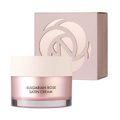 Уцінка! Живильний крем з екстрактом троянди HEIMISH Bulgarian Rose Satin Cream 55ml (Пошкоджена коробка)