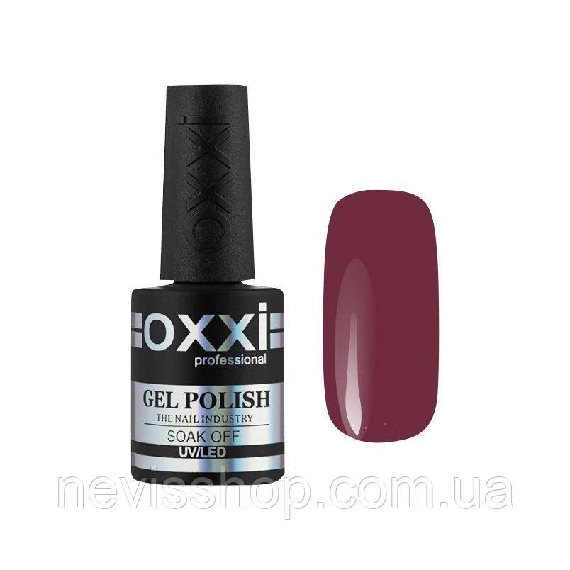 Гель-лак для нігтів Oxxi Professional 07 марсала,10 мл