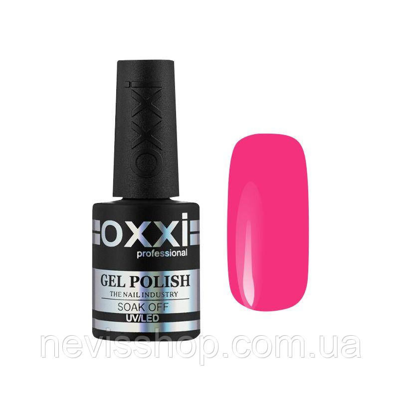 Гель-лак для нігтів Oxxxi Professional 159 яскравий рожевий, неоновий,10 мл