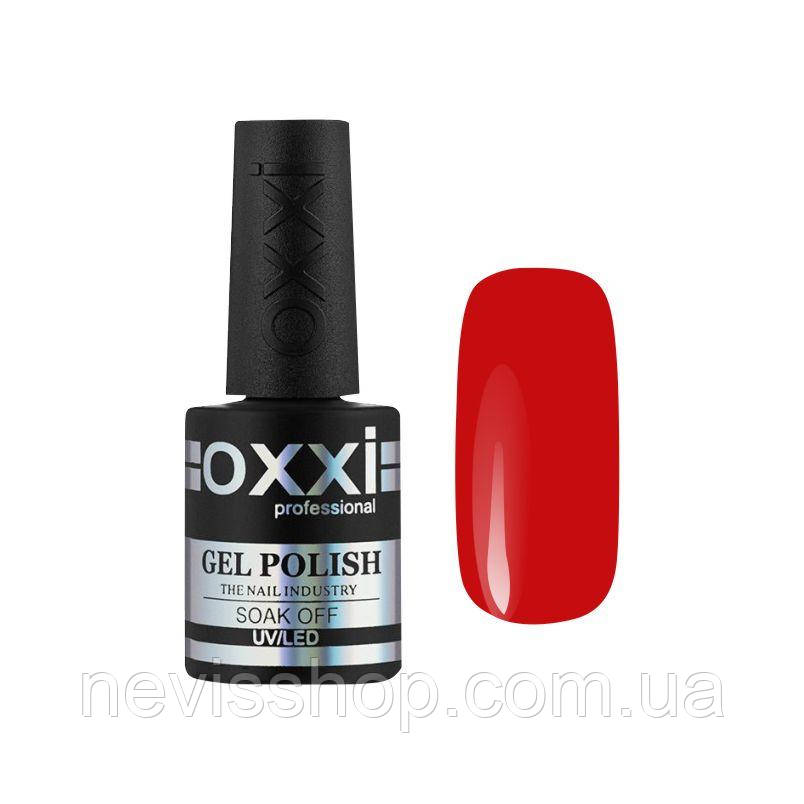 Гель-лак для нігтів Oxxxi Professional 111 темний червоний,10 мл