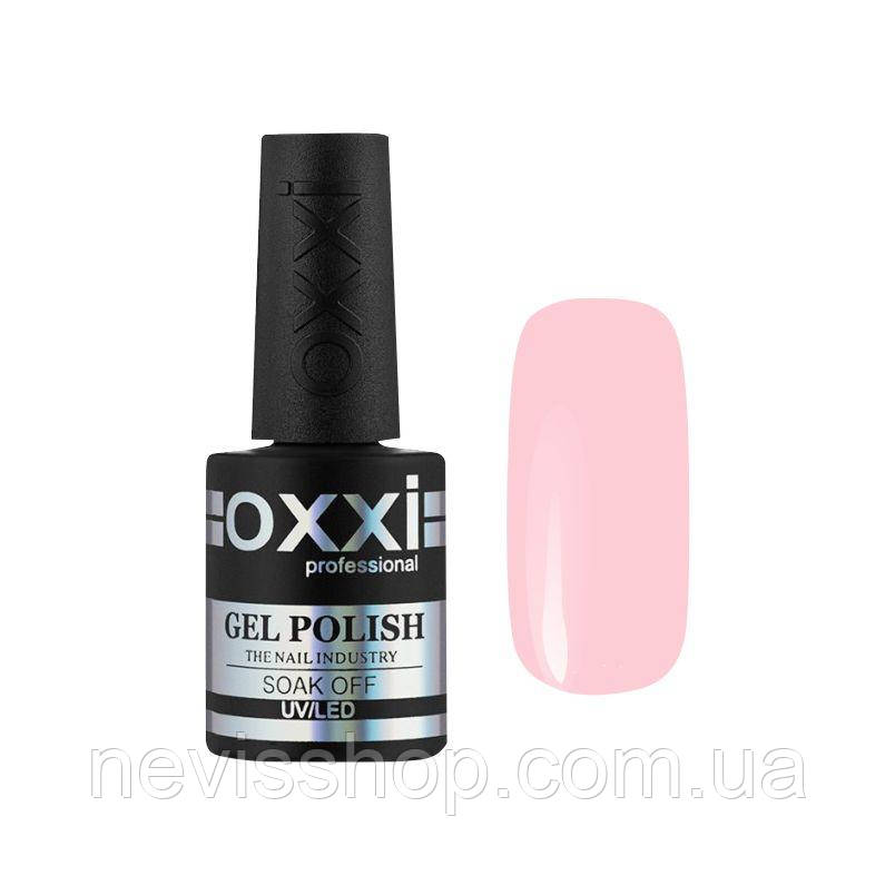 Гель-лак для нігтів Oxxi Professional 028 світлий бузково-рожевий,10 мл
