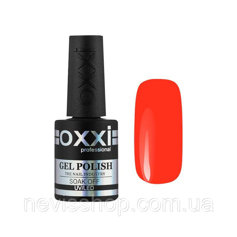 Гель-лак для нігтів Oxxxi Professional 004 блідий червоний,10 мл