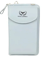 Кошелек-клатч Wallerry ZL 8591 Голубой