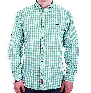 Чоловіча сорочка Ronex Туреччина cm10202/5 Світло-зелена S, фото 1